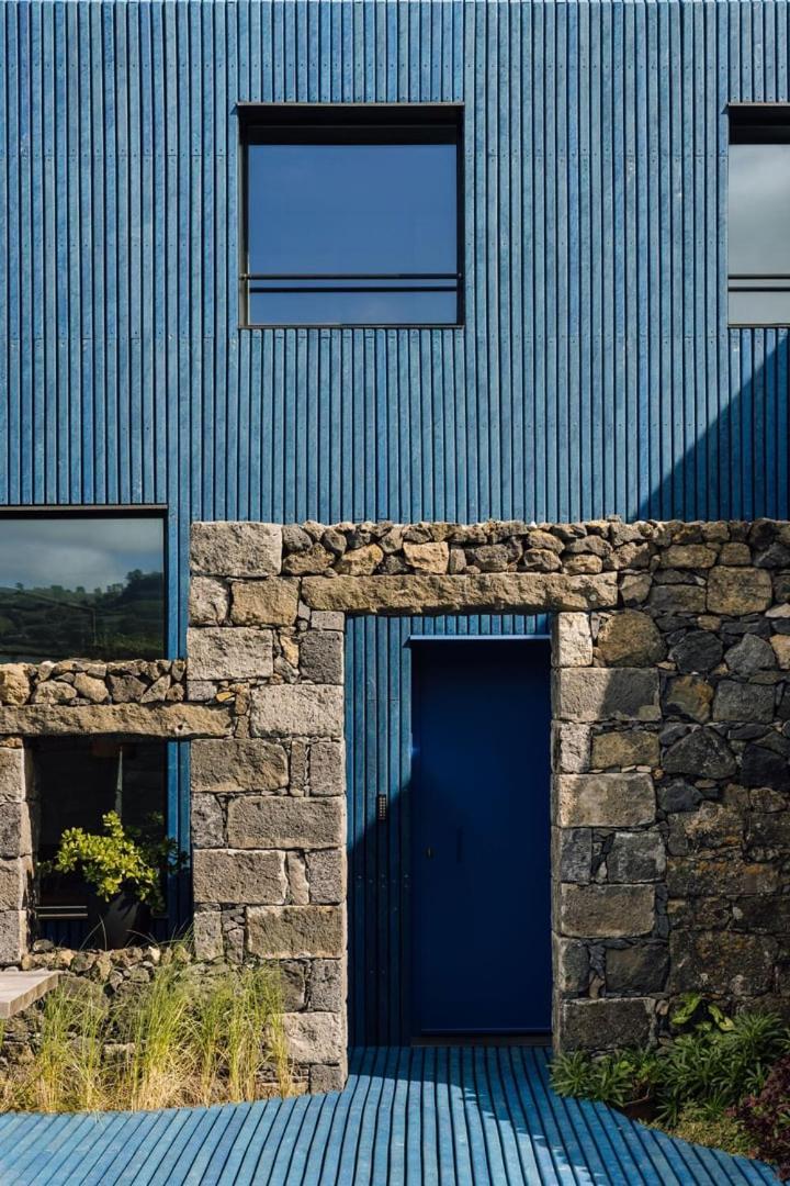 The Blue House Azores Capelas Exterior foto